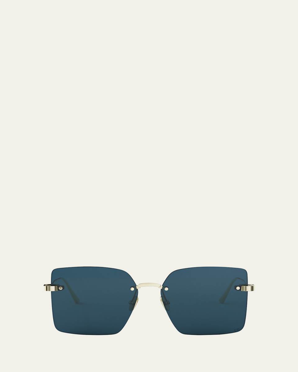 CDior S3U Metal Square Sunglasses
